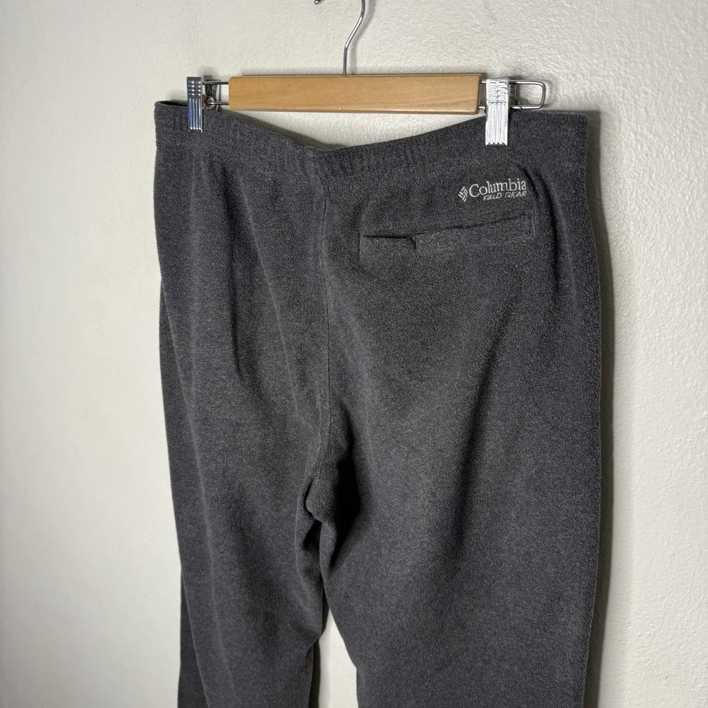 Columbia Field Gear Gray Pyramid Peak Pants Mens Medium Outdoor‎ Pull On Fleece